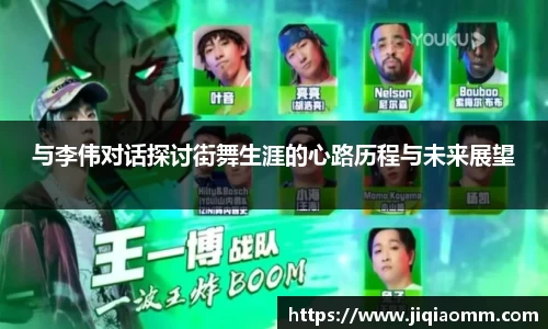 与李伟对话探讨街舞生涯的心路历程与未来展望